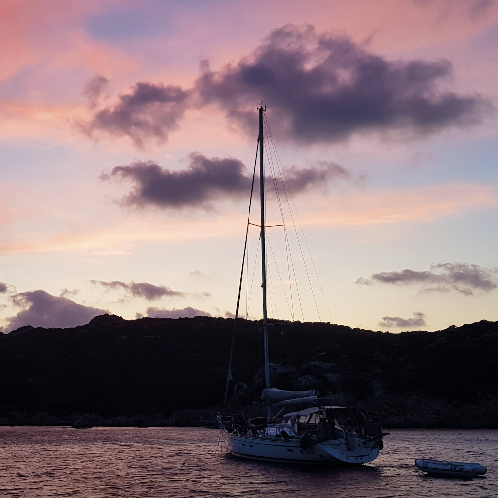 La nostra Chia al tramonto ?